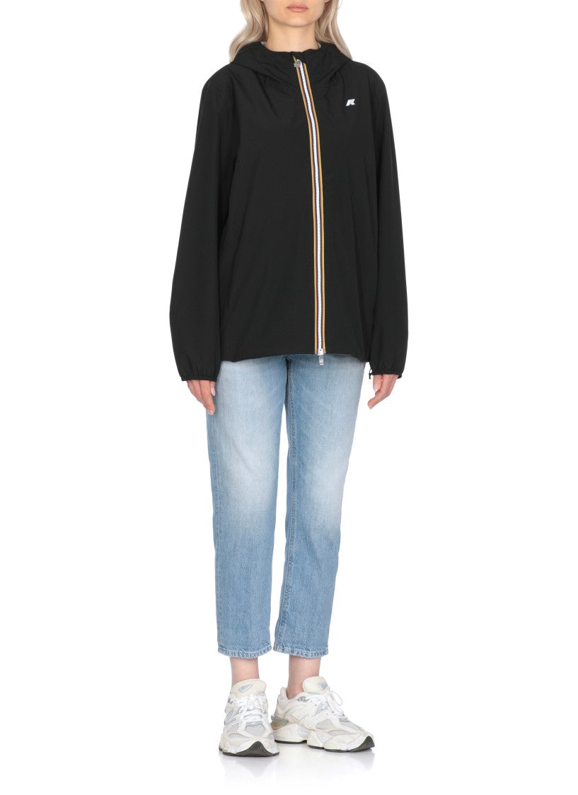 K-Way Black Marguerite Stretch Jacket