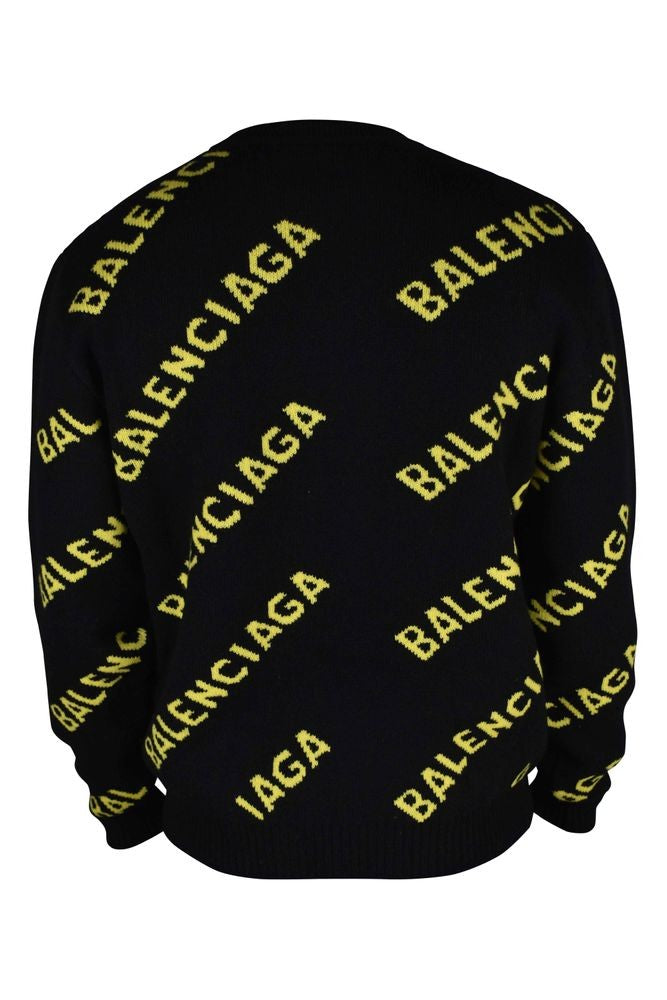 Balenciaga Logo Knit Sweater