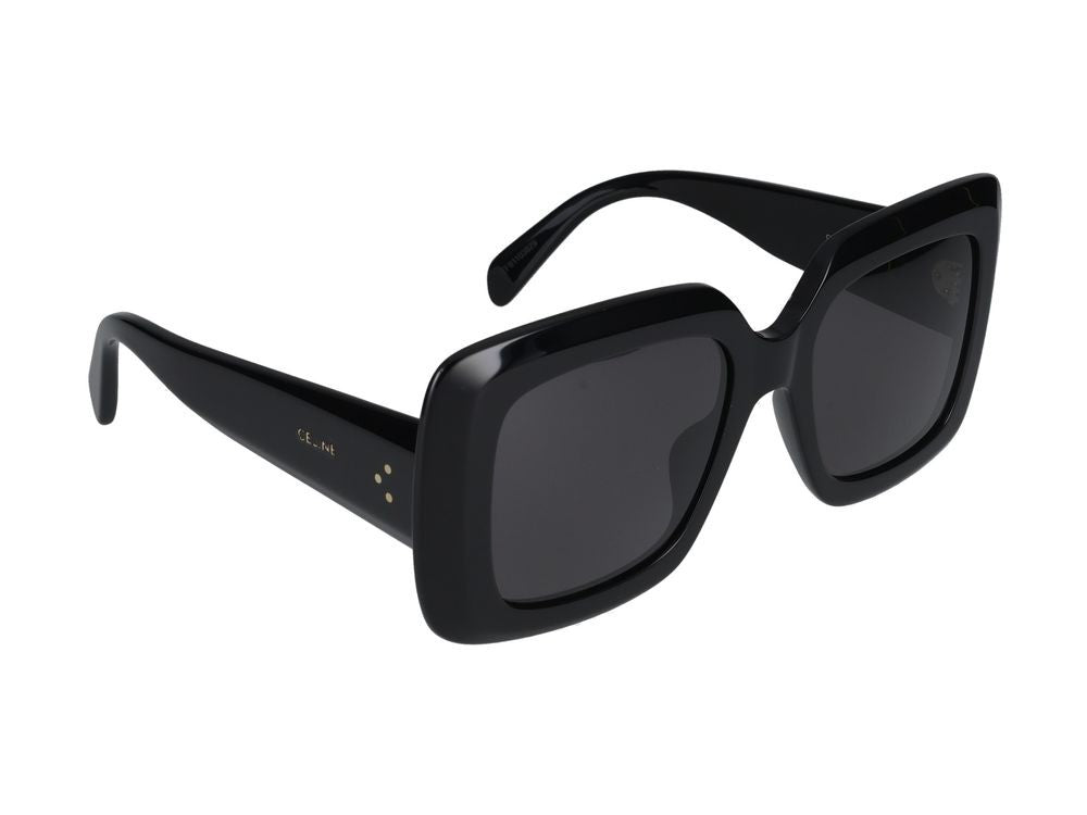 Celine Glossy Cl40263i Square Acetate Sunglasses
