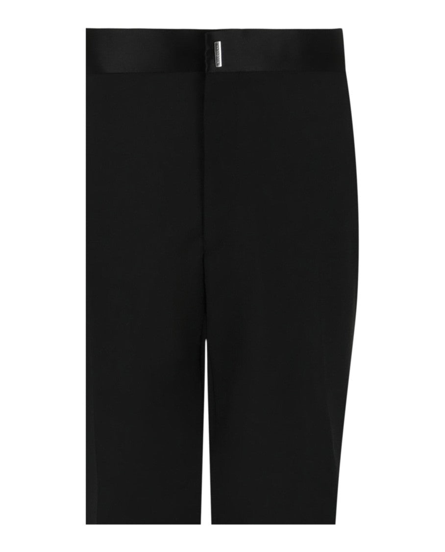 Givenchy Classic Fit Trousers With Satin Belt