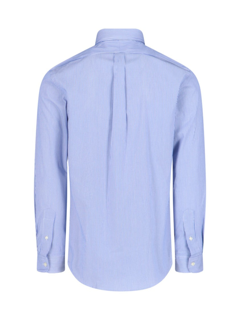 Polo Ralph Lauren "Oxford" Logo Shirt – Light Blue