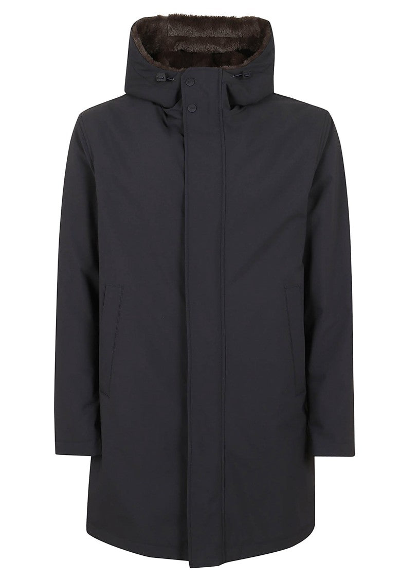 Herno Keystone Faux-Fur Lined Water-Repellent Technical Parka