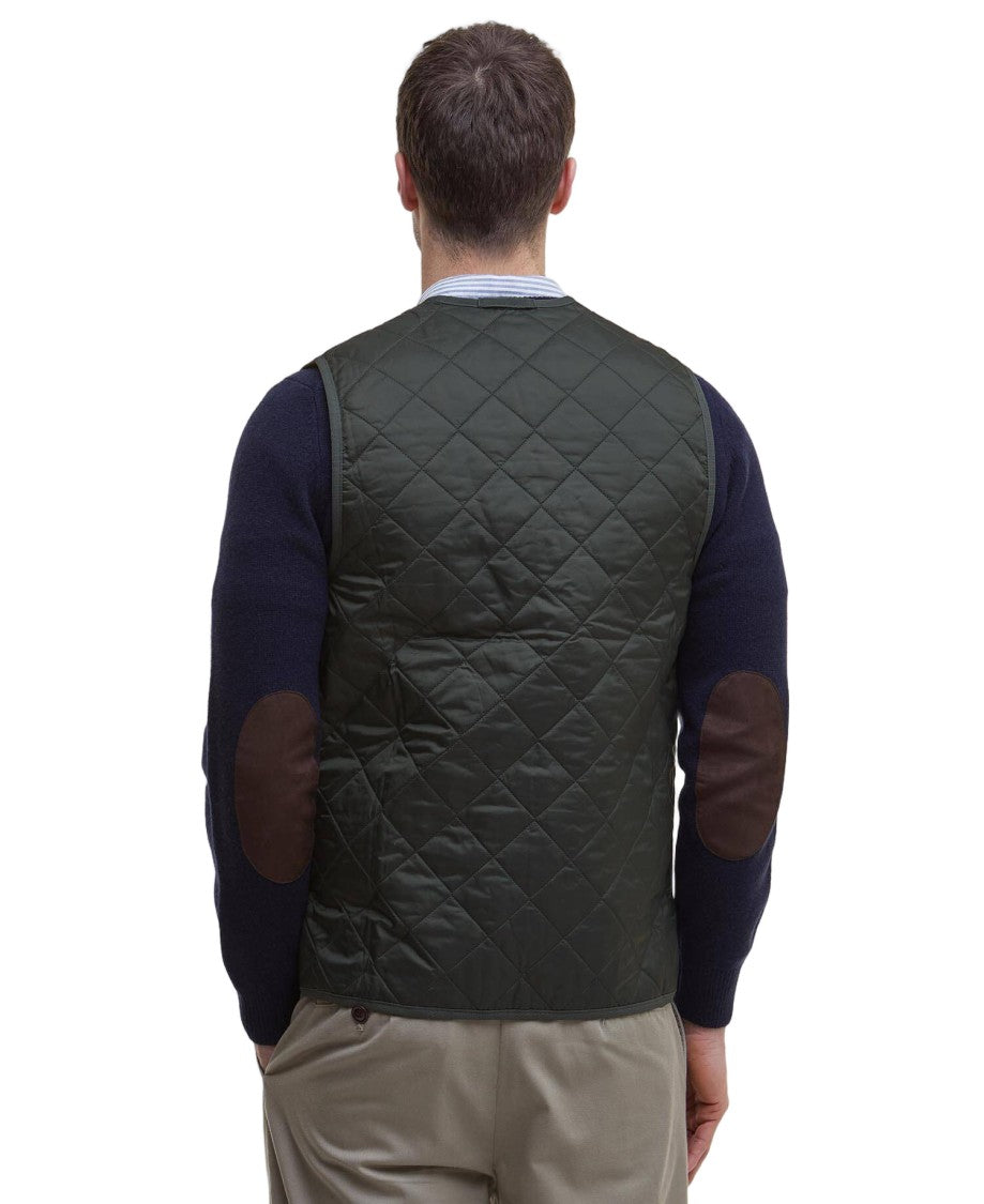 Barbour Quilted Waistcoat With Diamond Pattern