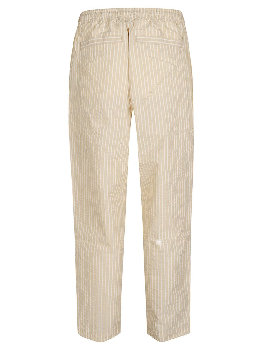 Orlebar Brown Relaxed Fit Cropped Trousers With Drawstring Waistband