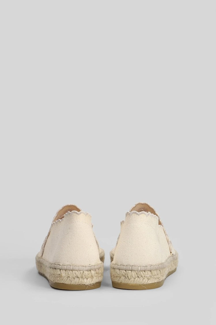 Mc2 Saint Barth Morin Espadrillas With Floral Cut-Out Embroidery