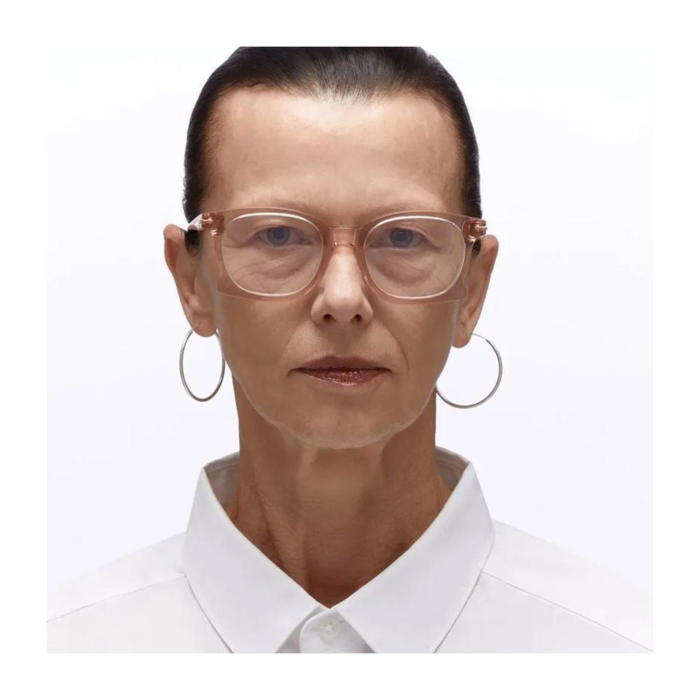 Kuboraum Mask D71 Sophisticated Pale Pink Acetate Sunglasses