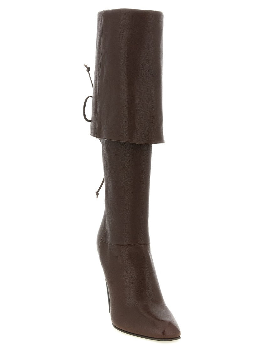 Mcqueen Horn Heel Boots