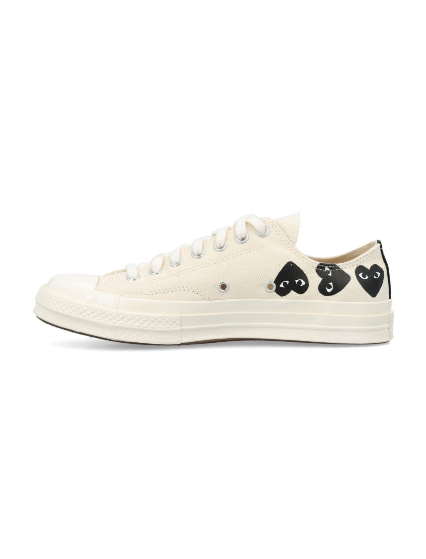 Comme Des Garçons X Converse Multi Heart Low Top Sneakers