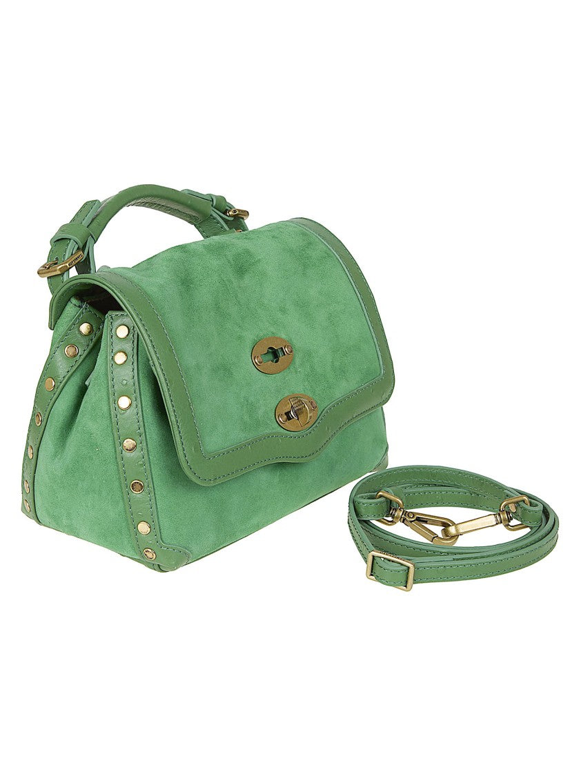 Zanellato Postina Zashmere Messenger Bag With Suede