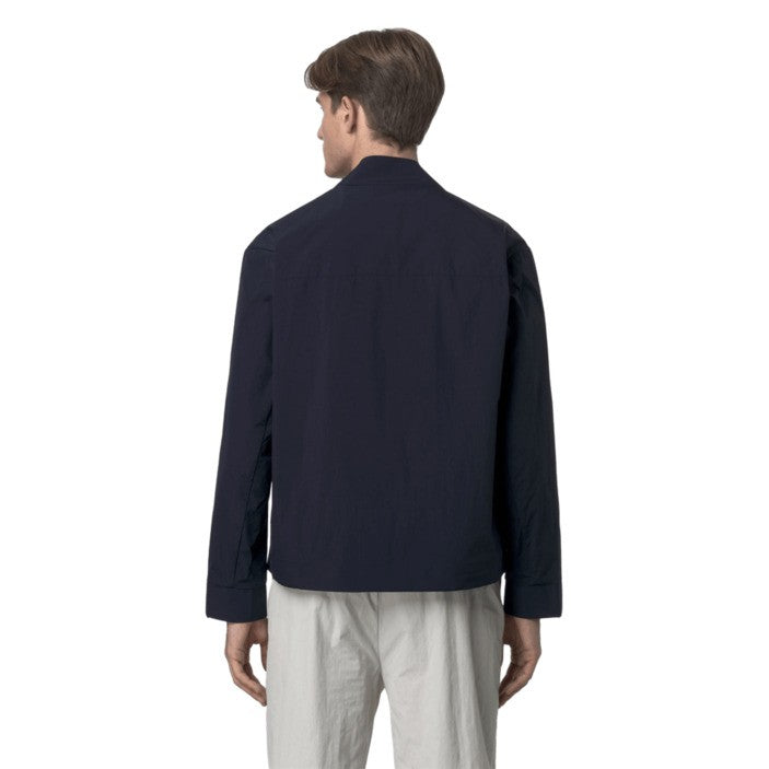 K-Way Crinkled Nylon Jacket With Adjustable Hem