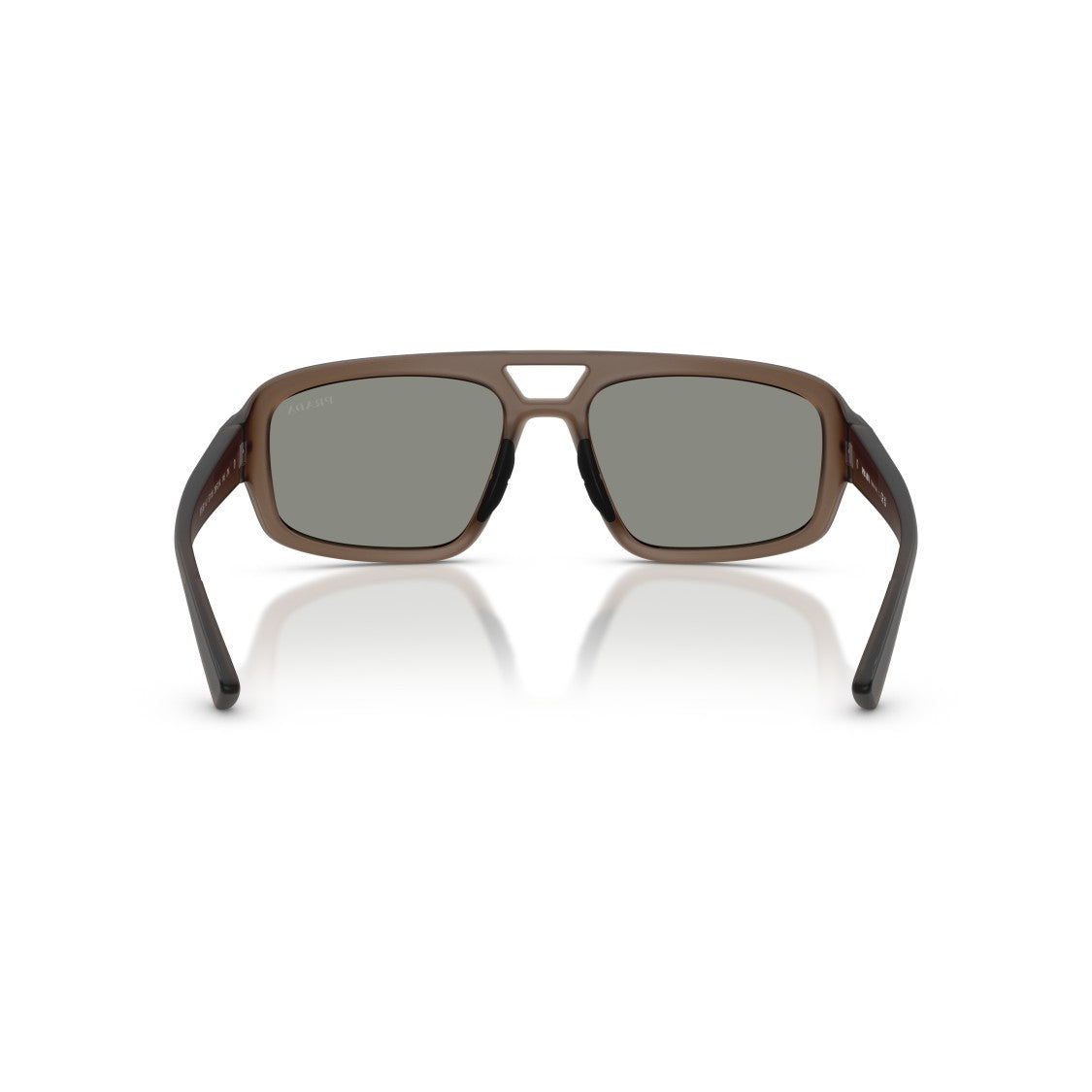 Prada Linea Rossa 0Ps B11su Rectangular Brown Frame Sunglasses