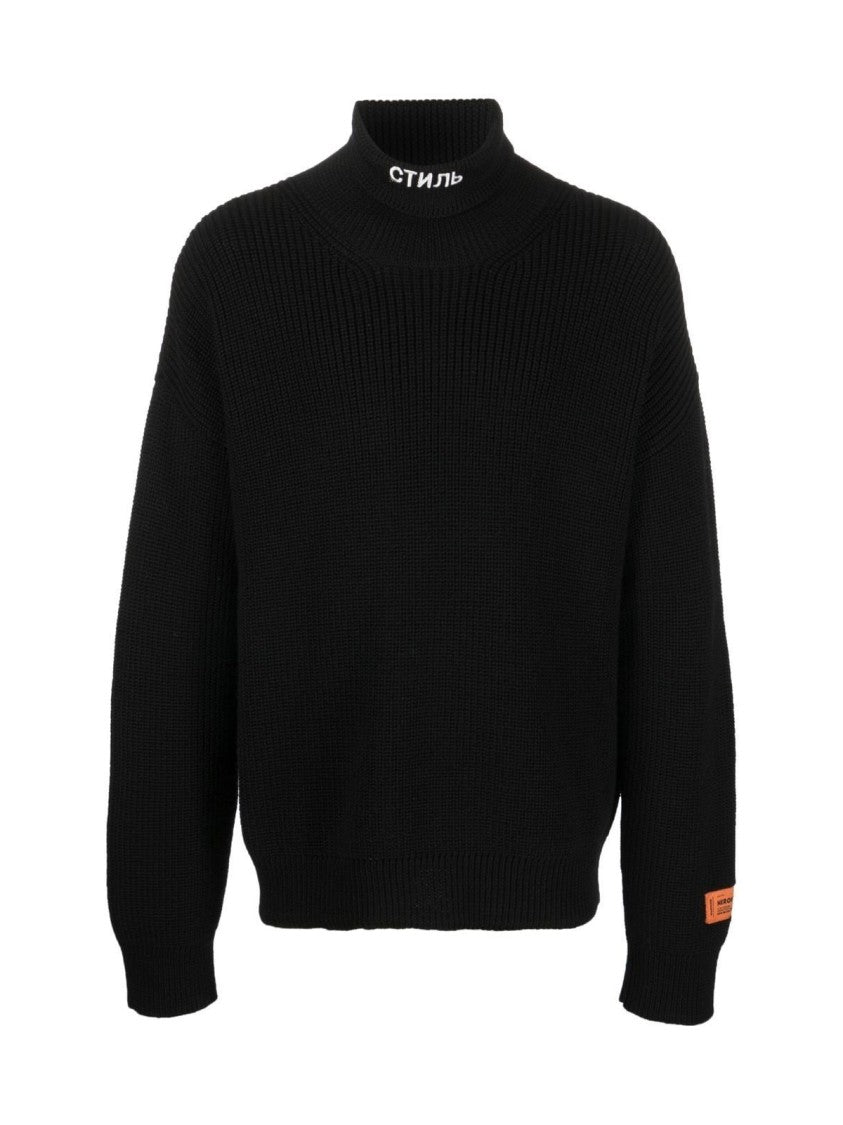 Heron Preston Ctnmb Knit Rollneck Sweater