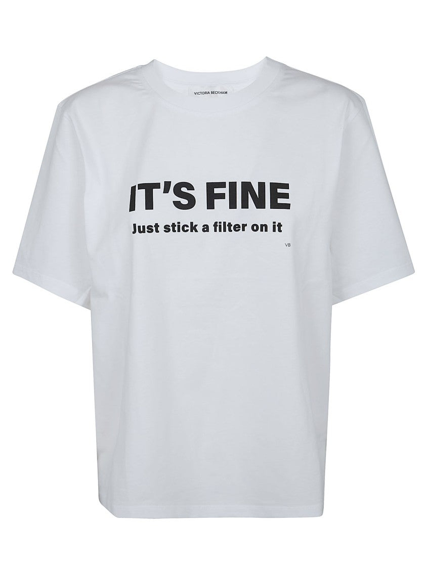 Victoria Beckham Organic Cotton T-Shirt