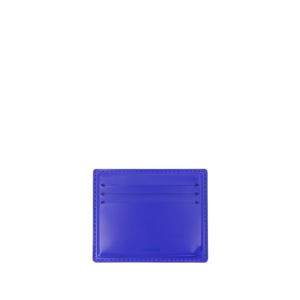 Ader Error Card Holder - Leather - Blue