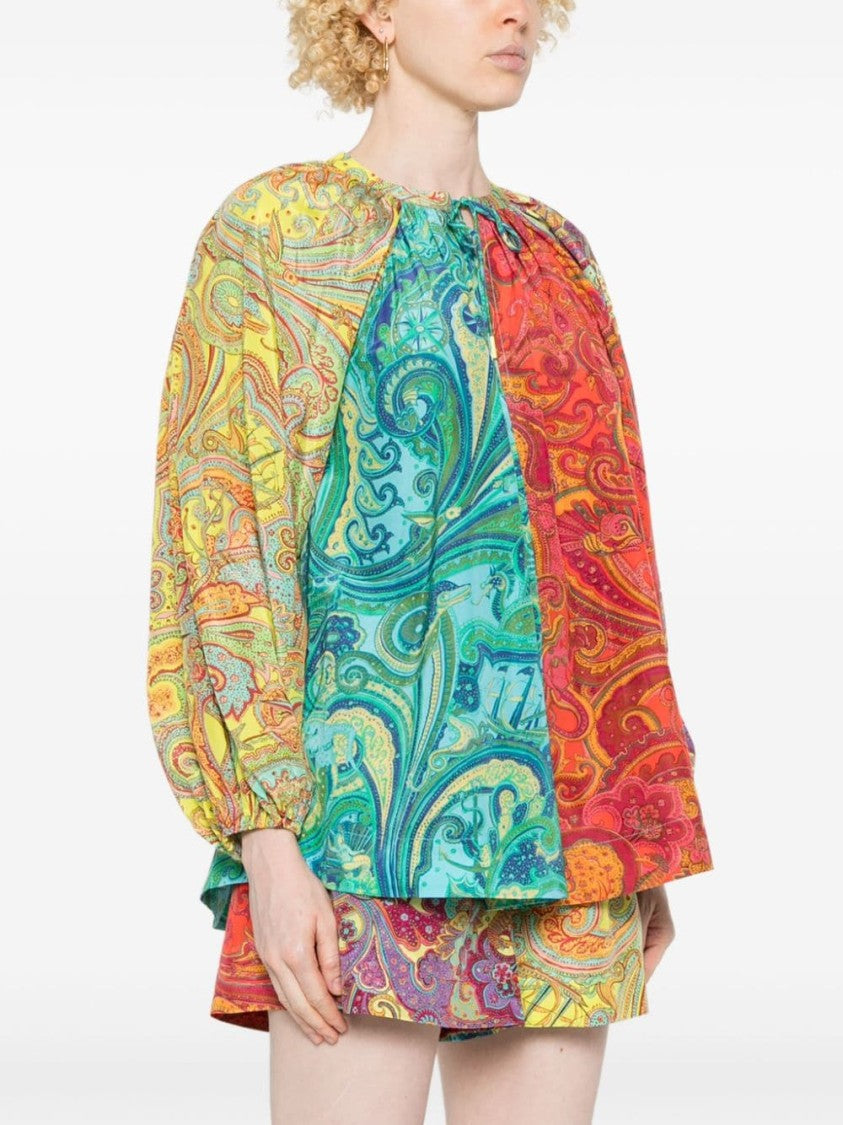 Alemais Ceto Spliced Blouse