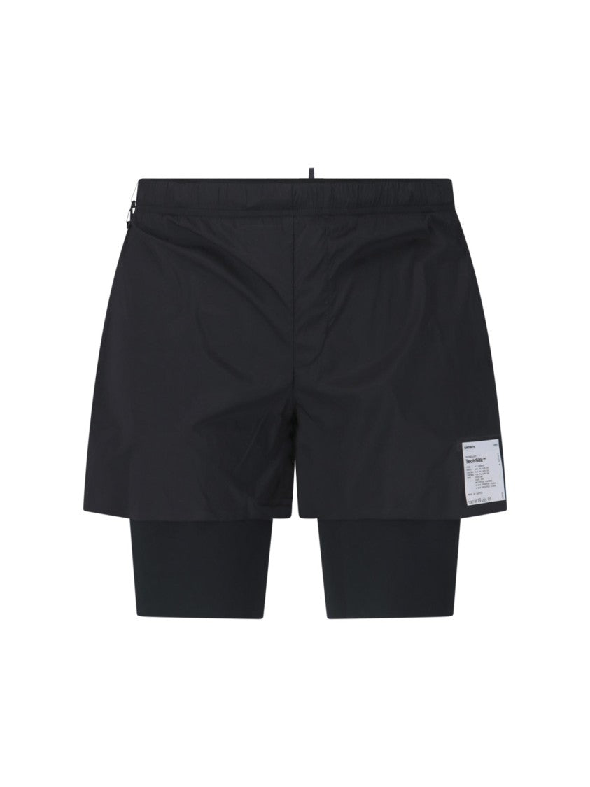 Satisfy Black Techsilk 8 Performance Shorts
