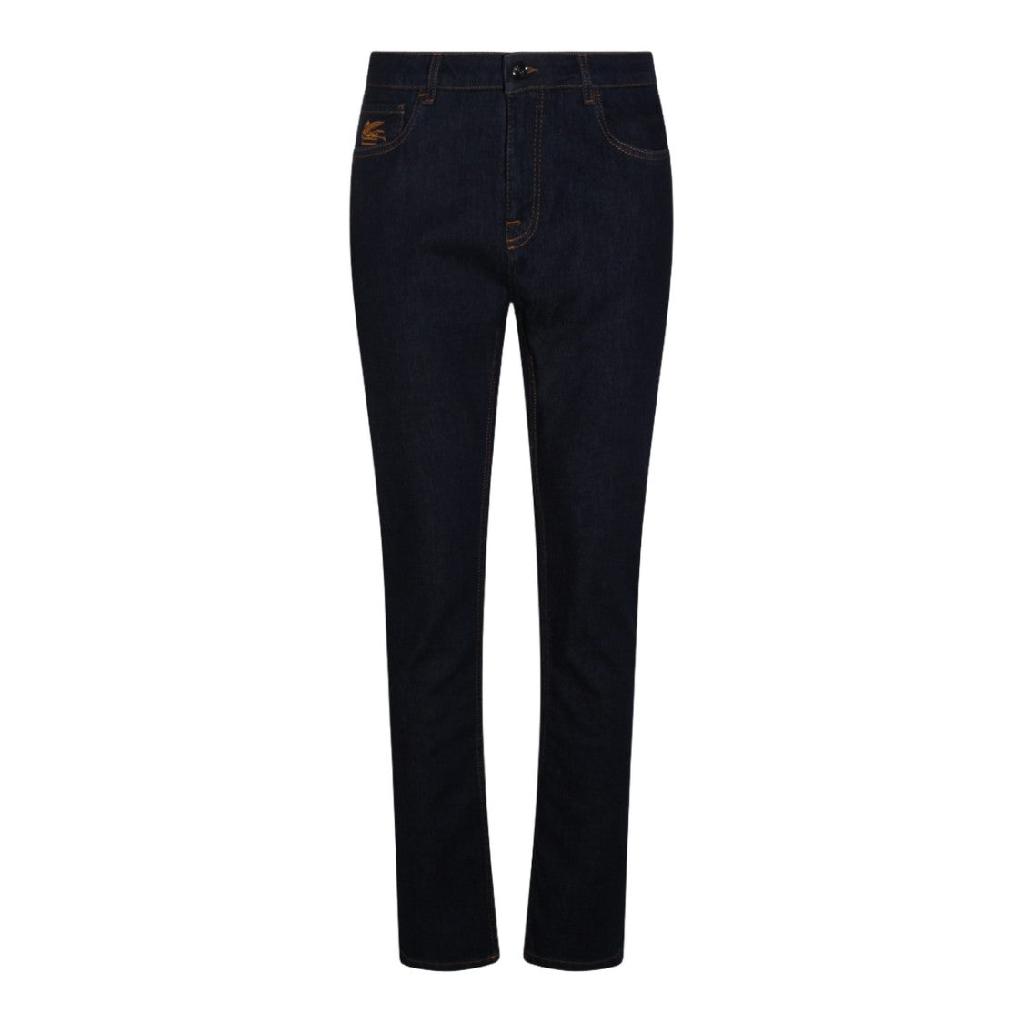 Etro Straight Cut Blue Denim Jeans