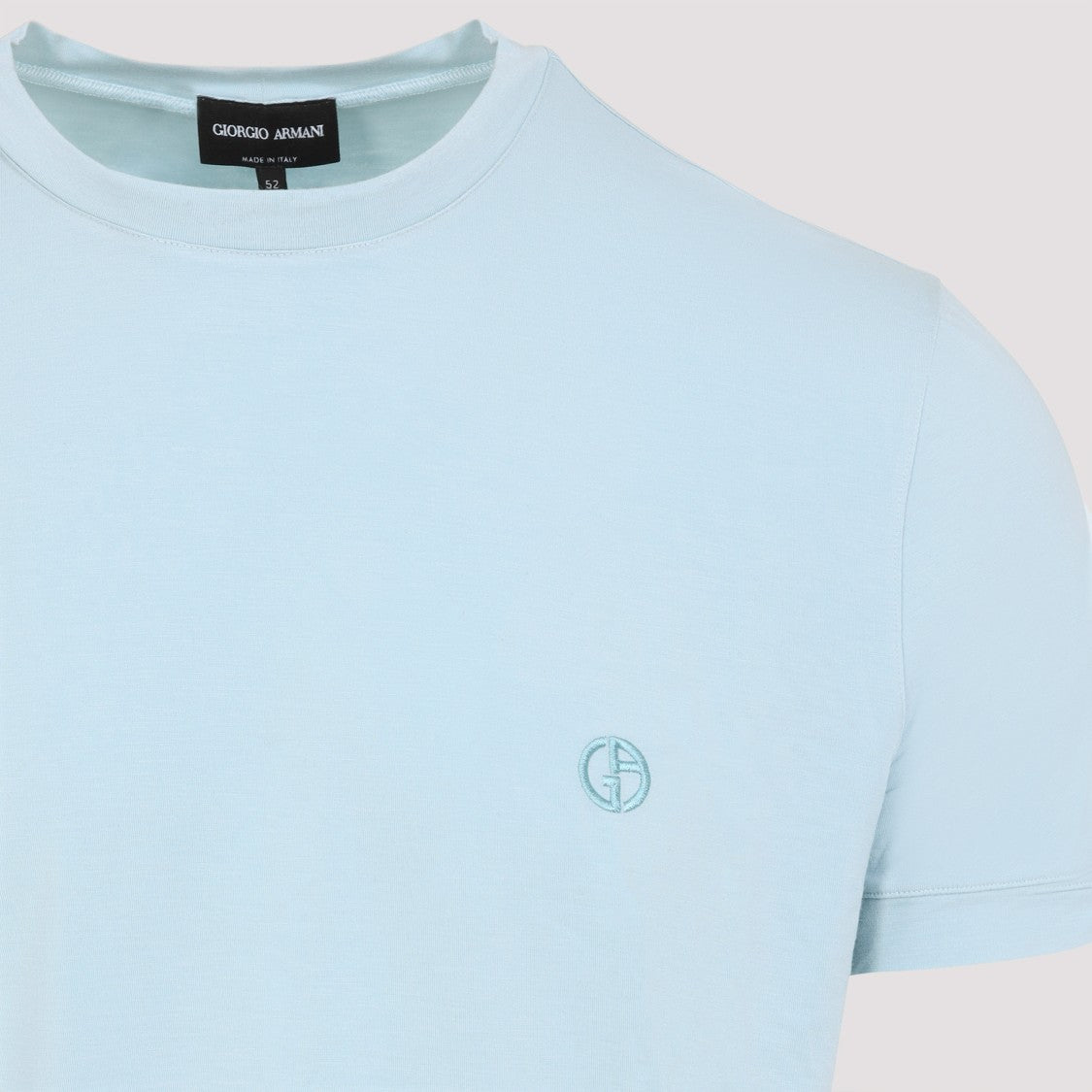 Giorgio Armani Viscose-Elastane Round-Neck T-Shirt