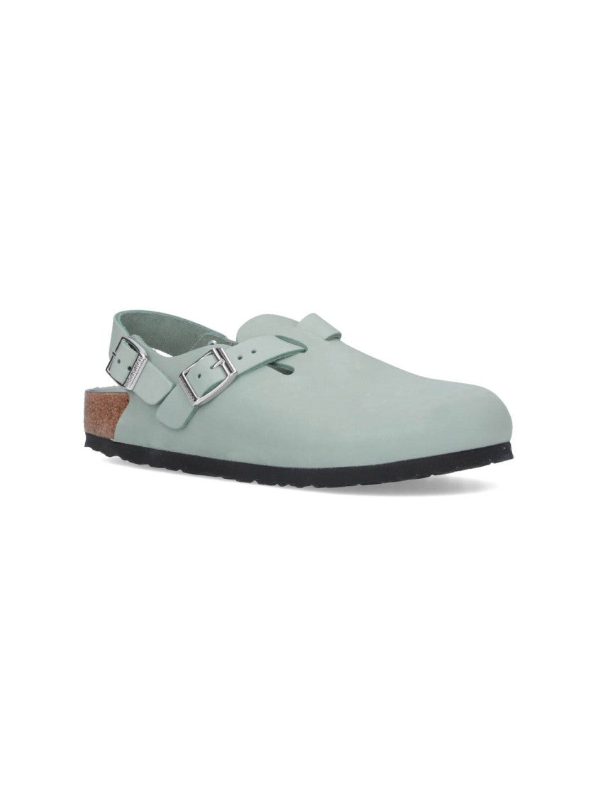 Birkenstock "Tokio" Mules – Aqua