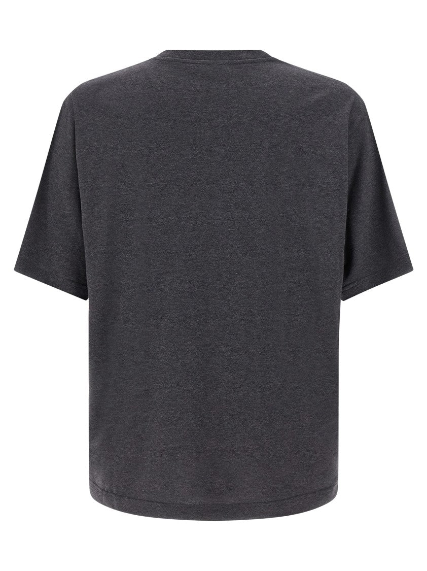 Dolce & Gabbana Flocked Print T-Shirt