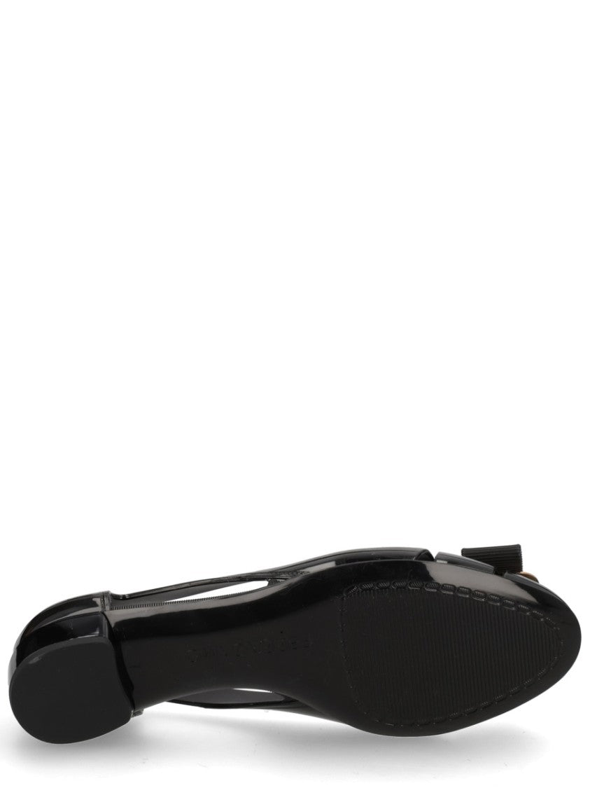Ferragamo Nara Jelly Translucent Pvc Flats