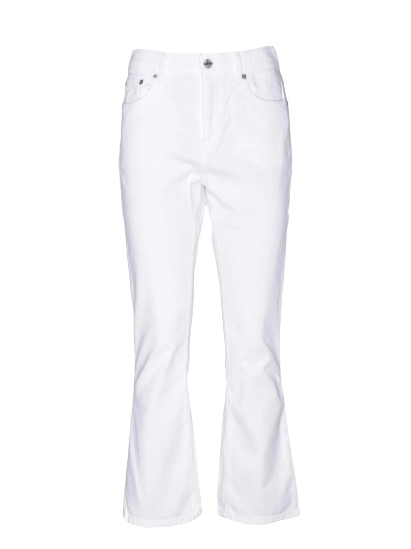 Department 5 White Slim-Fit Five-Pocket Stretch Cotton Jeans