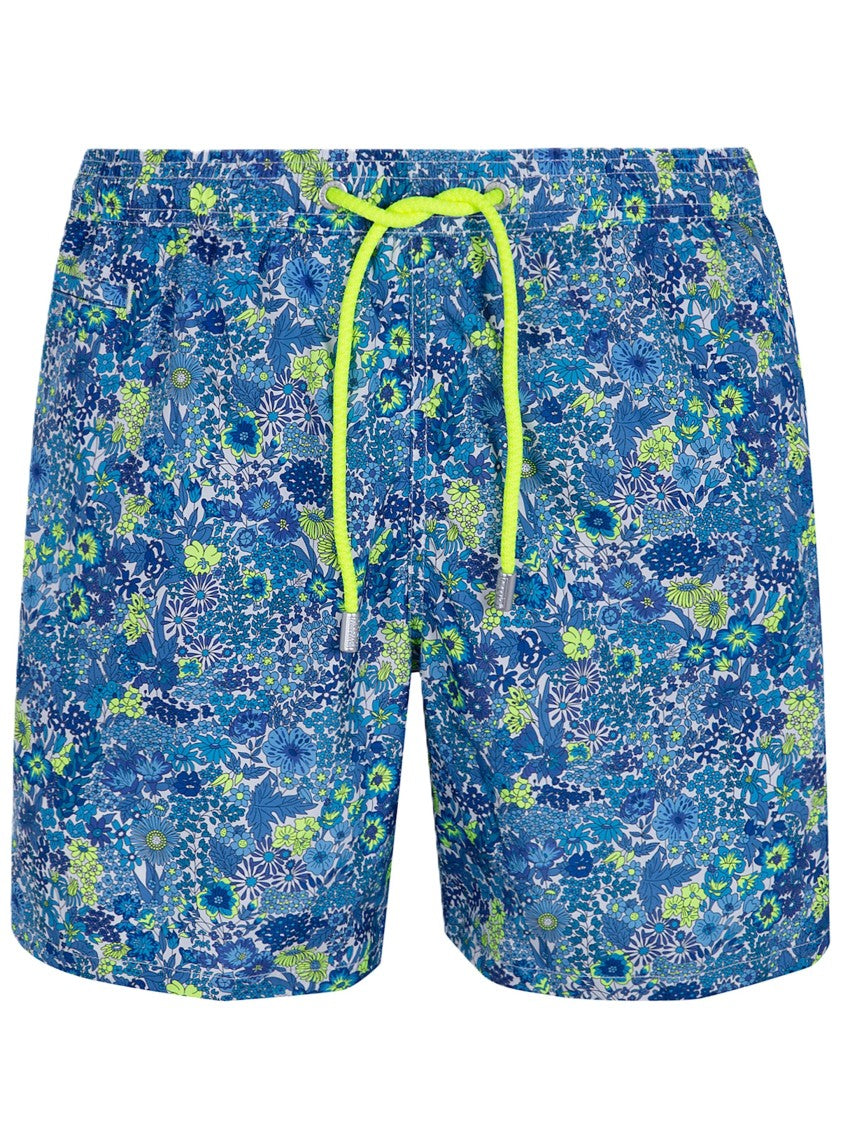 Mc2 Saint Barth Blue Lighting Micro Fantasy Swim Shorts
