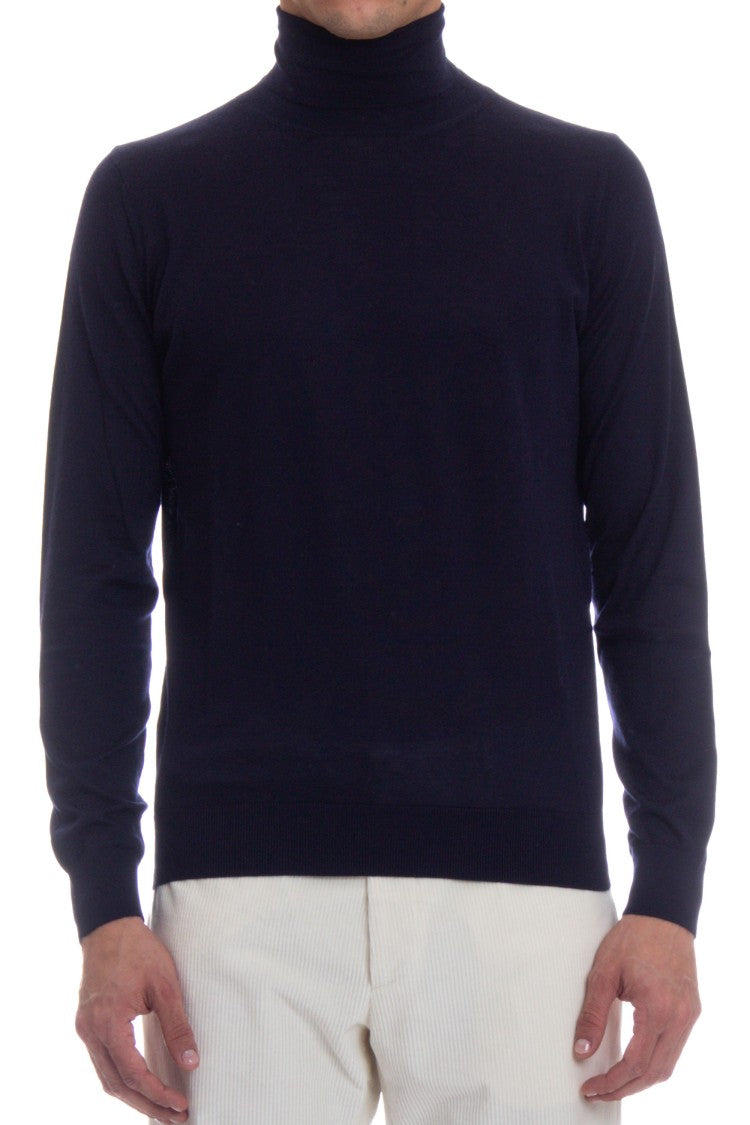 Colombo Cashmere-Silk Turtleneck Sweater