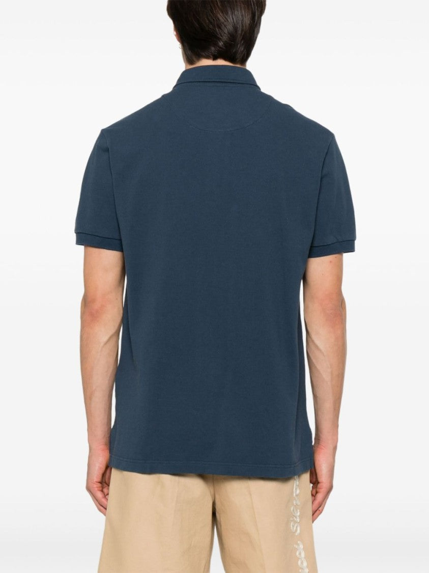 Etro Pegaso-Embroidered Polo Shirt