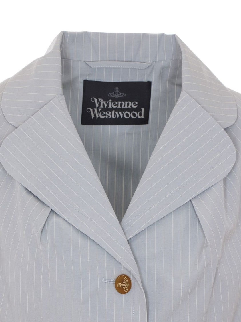 Vivienne Westwood Grey Classic Button Long Sleeve Jacket