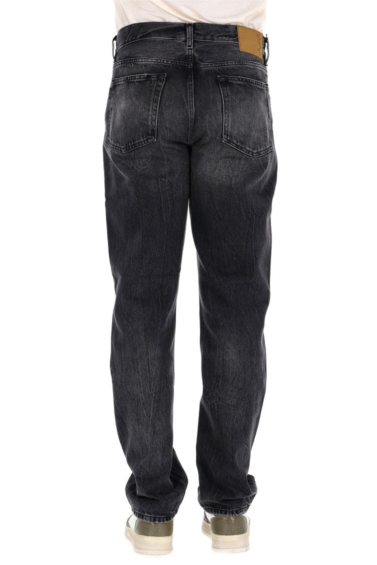 Haikure Spider Black Line Tokyo Jeans