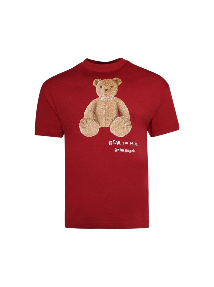 Palm Angels Bear In Mind Tee - Red