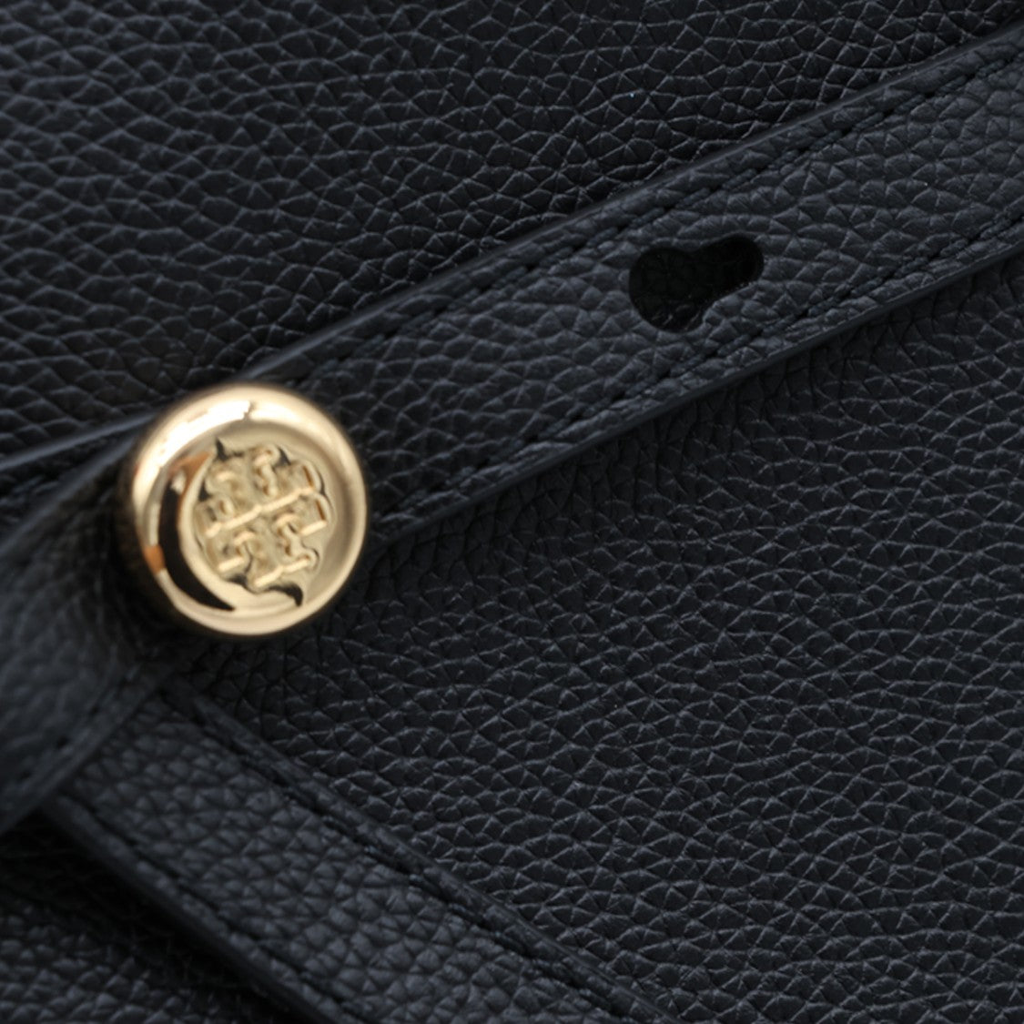 Tory Burch Top Handle Shoulder Bag Leather - Black