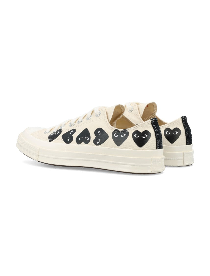 Comme Des Garçons X Converse Multi Heart Low Top Sneakers