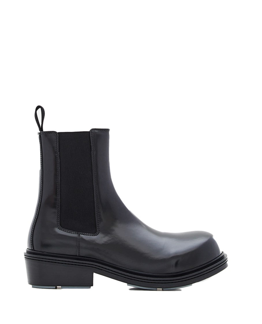 Bottega Veneta POLISHED LEATHER ANKLE BOOT
