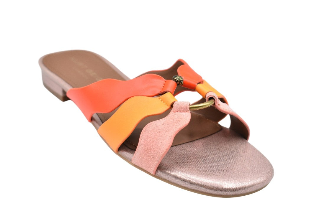 Kurt Geiger Pink Laced Rose Elegance Comfort Shoes