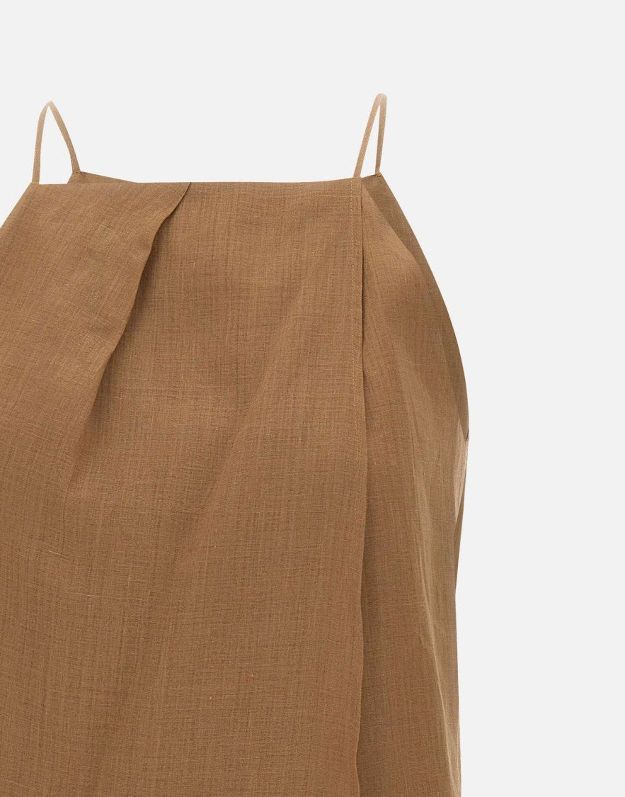 Max Mara Boxy Silhouette Sleeveless Top