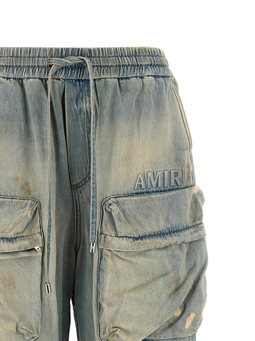 Amiri Stone Washed Cargo Jeans