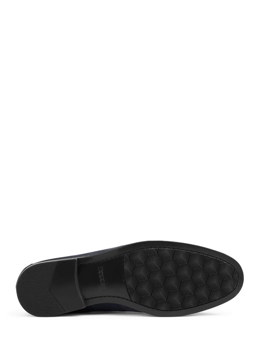 Doucal's Tassel Moccasin Silhouette In Soft Calf Leather
