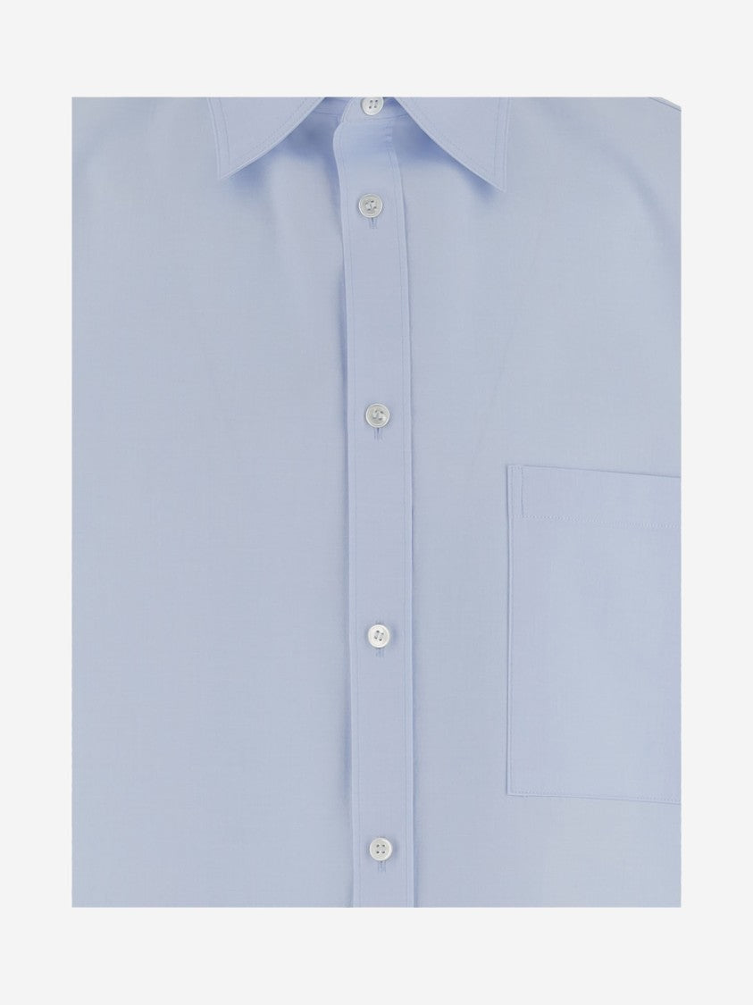 Darkpark Light Blue Cotton Shirt