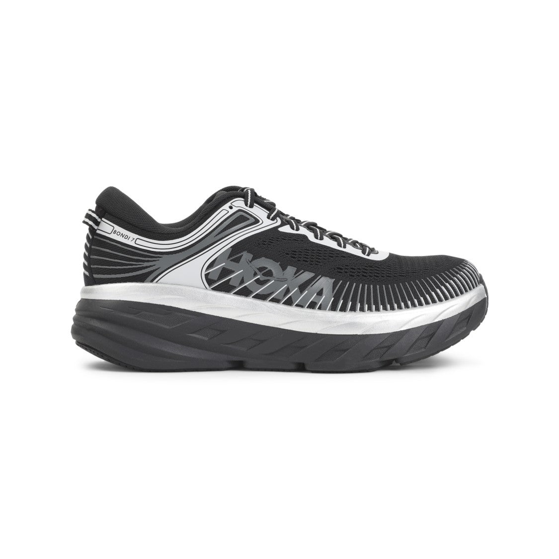 Hoka Sporty Sneakers With Textured Sole And Iconic Hoka Branding