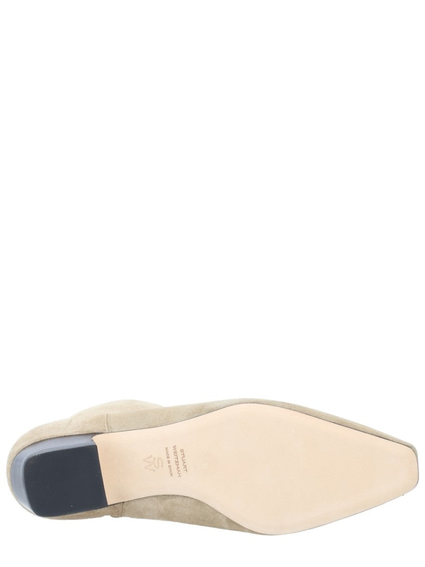 Stuart Weitzman Stassi Pointed Toe Soft Leather Boots