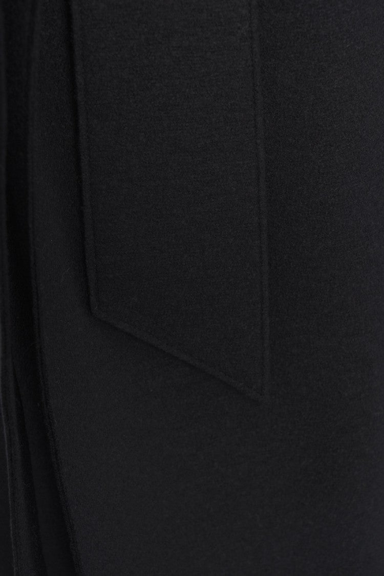 Harris Wharf London Coat With Belt At The Waist