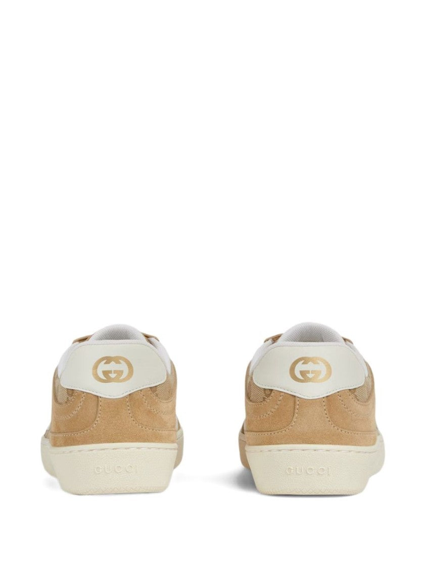 Gucci Signature Gg Canvas Low-Top Sneakers