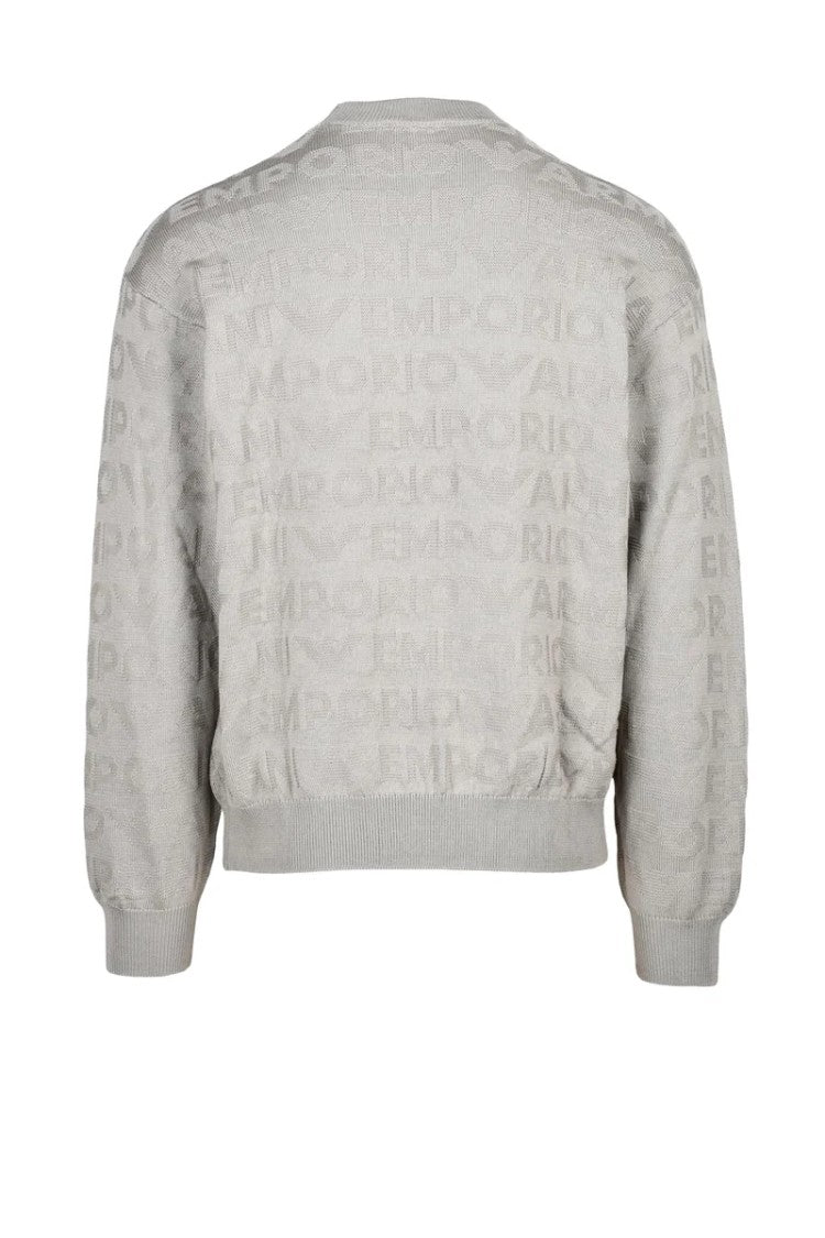 Emporio Armani Virgin Wool Sweater - Grey