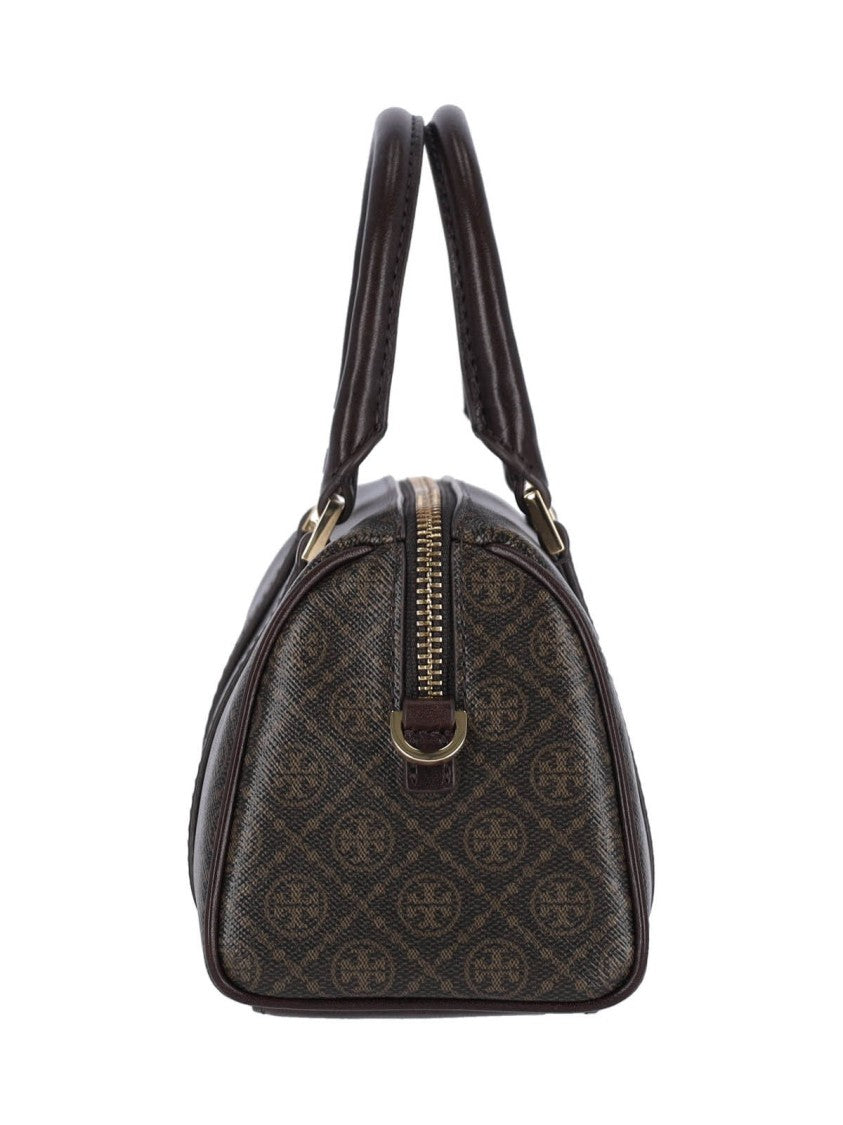 Tory Burch "Barrel T Monogram" Mini Shoulder Bag