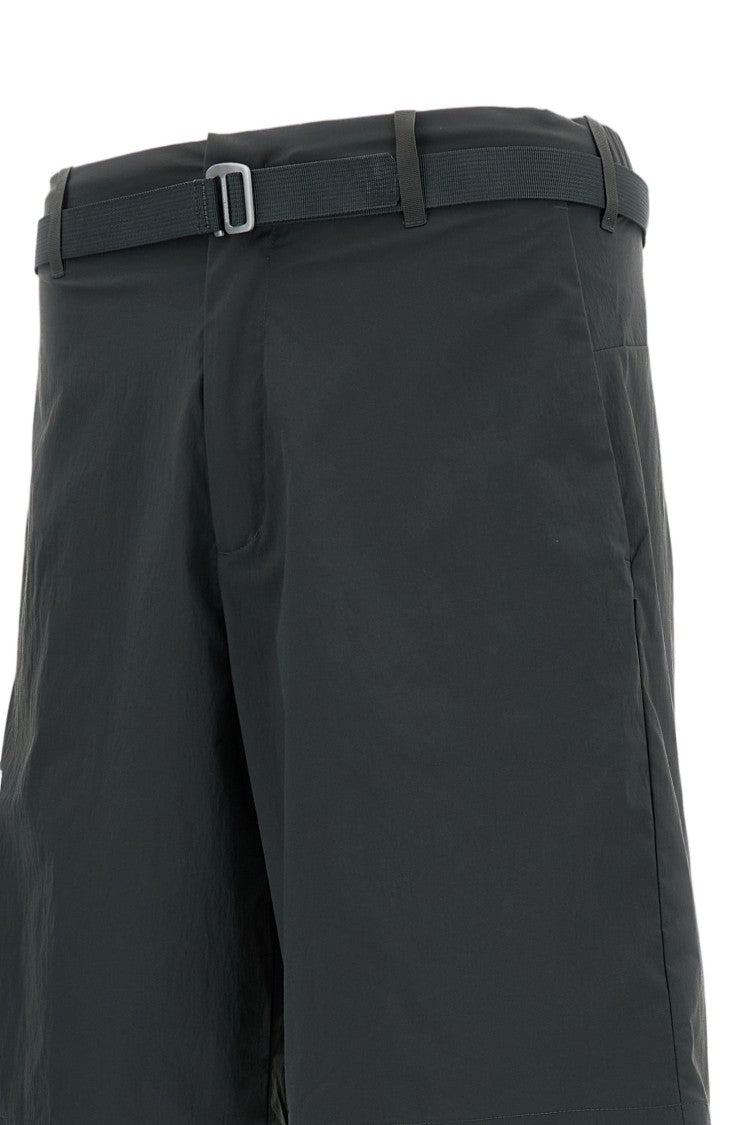 Pas Normal Studios Grey Off-Race Tech Shorts