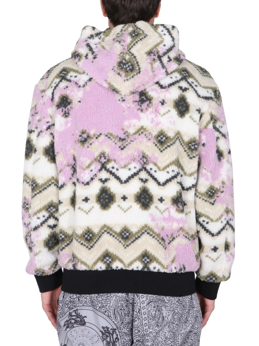 Msgm Fleece Sherpa Jacket