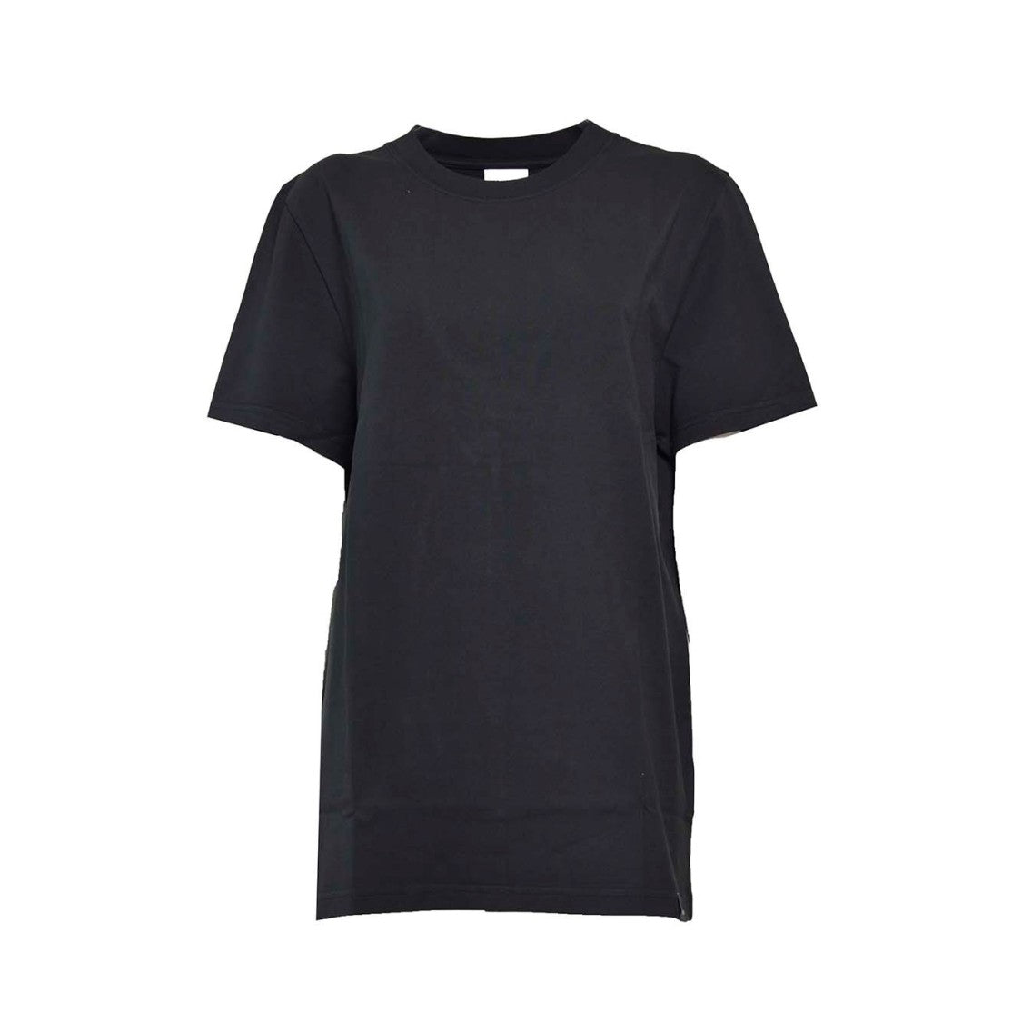 Courrèges Black Cotton Ac T-Shirt