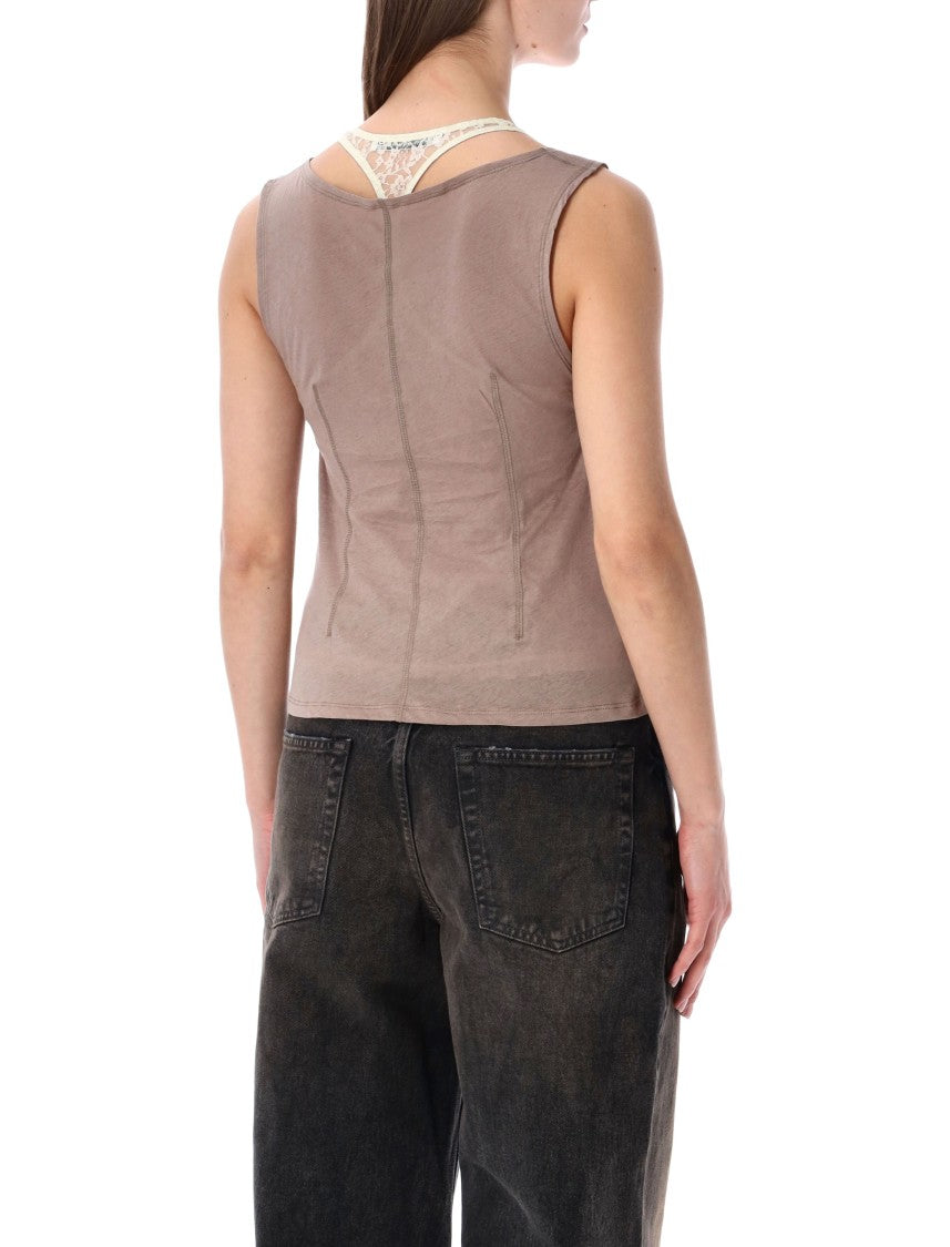 Our Legacy Reversible Velvet Sand Swim Tank